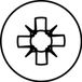 HECO TOPIX-Plus Spaanplaatschroef 2,5x25mm Verzinkt