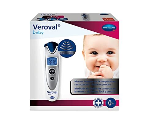 Veroval Veroval® Infrarood-thermometer voor baby's, contactloos, meet de temperatuur op het voorhoofd