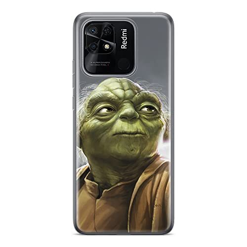 ERT GROUP ERT GROUP mobiel telefoonhoesje voor Xiaomi REDMI 10C origineel en officieel erkend Star Wars patroon Yoda 006 optimaal aangepast aan de vorm van de mobiele telefoon, hoesje is gemaakt van TPU