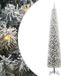 vidaXL Kunstkerstboom Groen 300 cm PVC en Staal en Kunststof