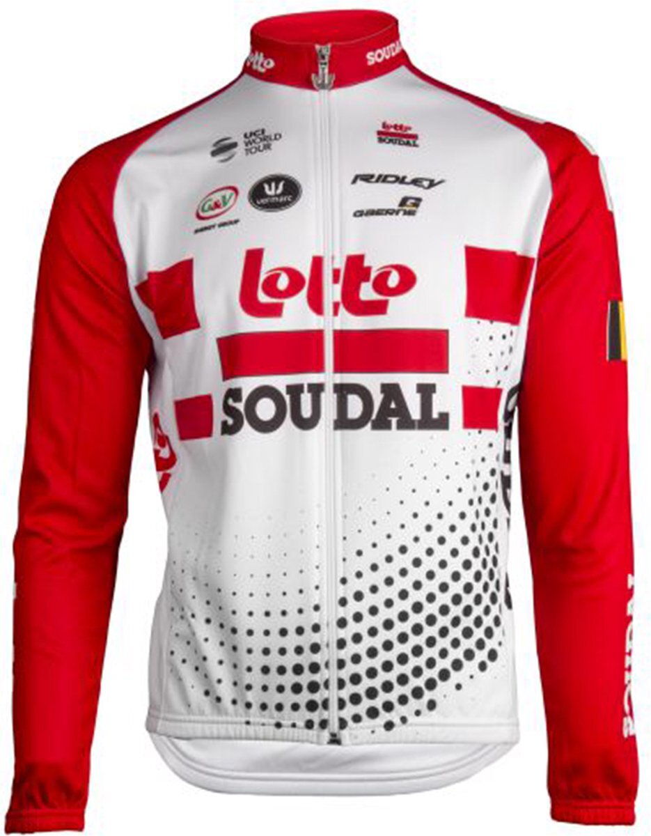 Vermarc Kids Lotto Soudal 19 Trui Lange Mouw Maat 140