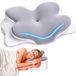 RS Goods B.V. Oreiller ergonomique - Mousse à mémoire de forme - Gris - 40x60 cm