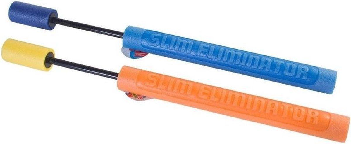 Summertime 2x Waterpistool van foam 54 cm - Waterpistolen/waterspuiten voor kinderen