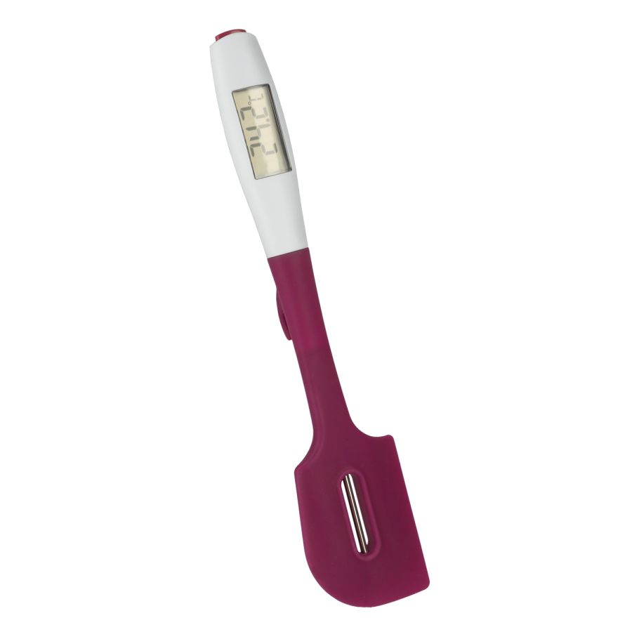 Metaltex 29806410 - Voedselthermometer - Digitaal - LCD - Wit/Rood