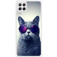 Samsung Galaxy A22 Chat a lunette Verstevigd hoesje met sublimatie bedrukking