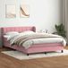 Maison Exclusive - Boxspringbed met matras, rose, 160x210 cm, velours