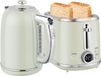 HOMCOM Ensemble bouilloire et grille-pain - Acier inoxydable - Gris