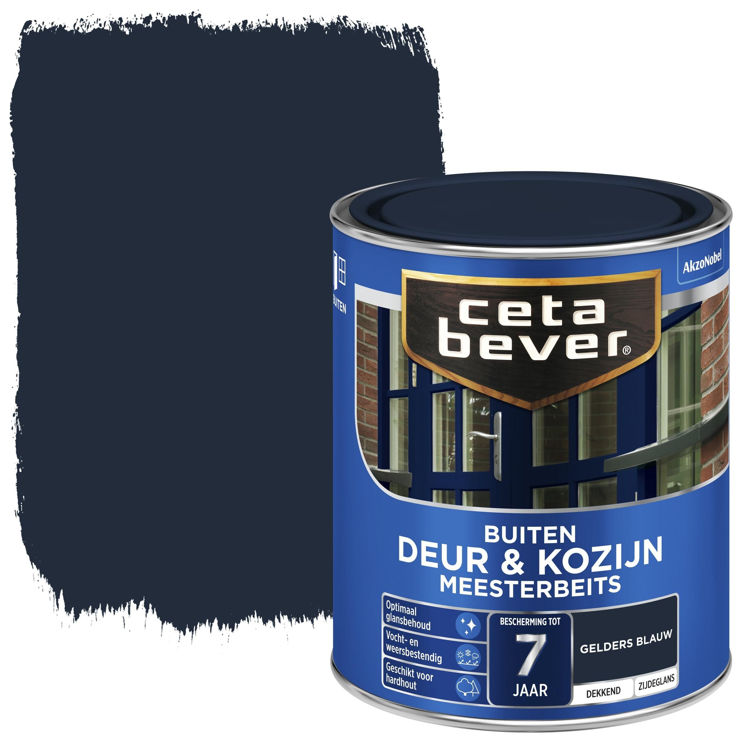 Cetabever deur & kozijn meesterbeits dekkend gelders blauw 750 ml