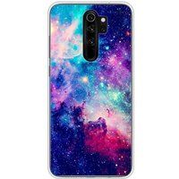 Xiaomi Redmi Note 8 Pro Bedrukt siliconen hoesje Galaxie bleue