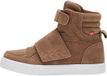 Hummel Kindertrainers STADIL TONAL Lage sneakers Bruin Suède Klittenband