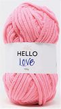 Hello Love Garen, zacht roze, 100g