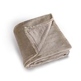 Linder 5047/10/841 knuffelzachte deken, polyester, wit