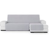 ECOMMERC3 Chaise Long-bankhoes, rechts gewatteerd, antislip, grijs, volledige bescherming, comfort en stijl in design, verstelbaar en wasbaar