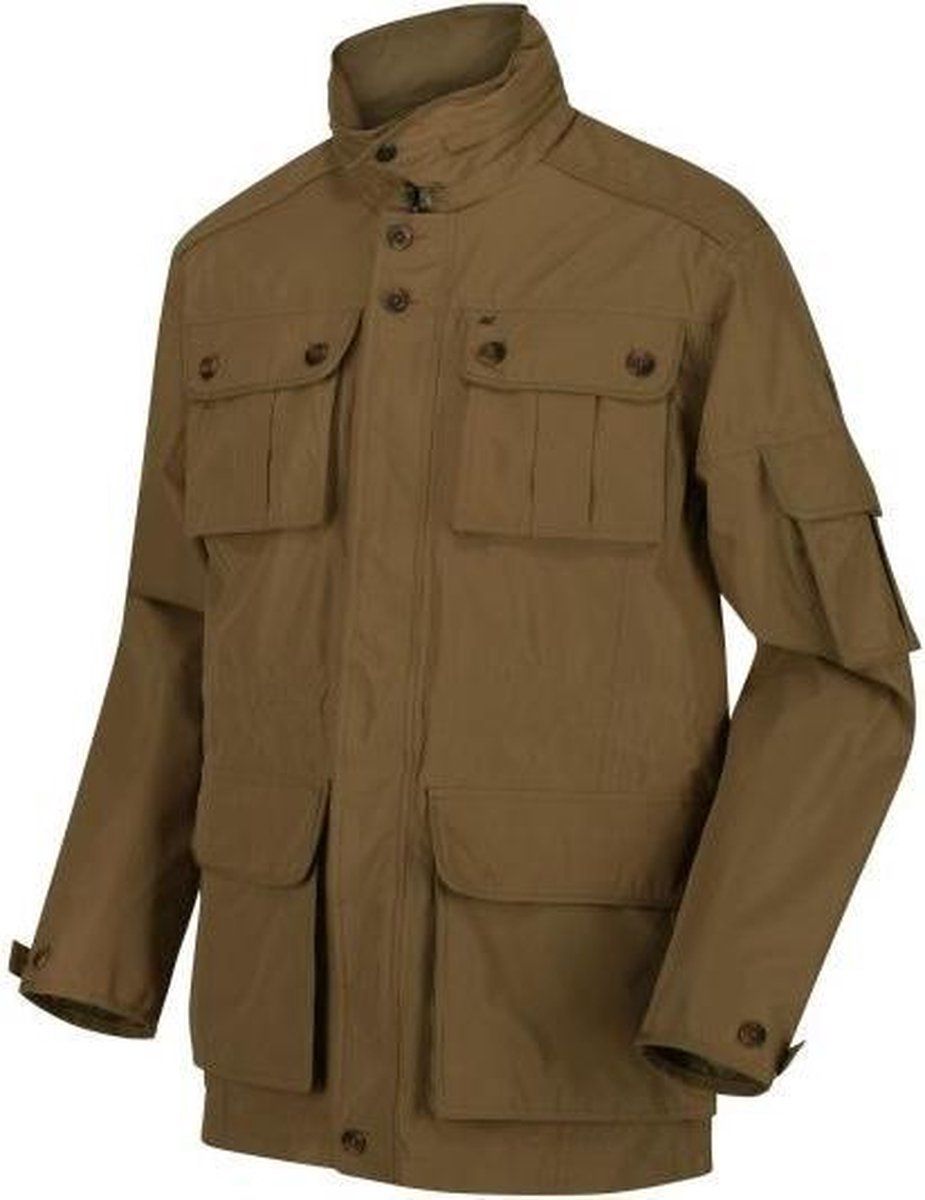 Regatta Elmore Waterdichte Outdoorjas - Bruin - Maat: 5057538913765