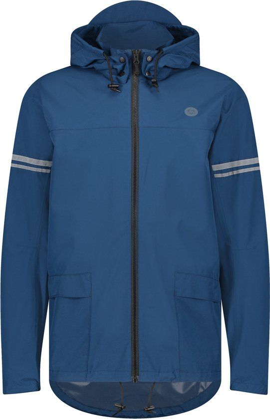 AGU Original Regenjas Essential - Blauw - Maat M - Unisex