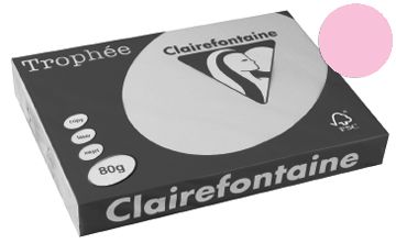 Clairefontaine Trophe Pastel A3 roze gekleurd papier