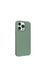 Beschermhoes iPhone 14 Pro Beschermhoes van siliconen, groen, anti-shock, 2 m