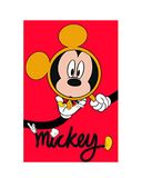 Disney Komar Disney muurschildering Mickey Mouse Magnifying Glass kinderkamer babykamer decoratie kunstdruk 40x50cm WB041-40x50