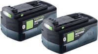 Festool 2x BP 18 Li 5,0 HP-ASI HighPower Accupack 18V 5,0Ah Li-Ion