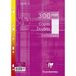 Clairefontaine 14712C – een pakket in film, 300 pagina's, dubbel geperforeerd, 21 x 29,7 cm, 90 g, kleine ruitjes