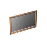 Forzalaqua Reno Vierkant Spiegel 80x50 cm Noten Pure Walnut