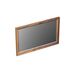 Forzalaqua Reno Vierkant Spiegel 80x50 cm Noten Pure Walnut