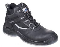 Portwest Steelite Mustang Hoge Schoen S3 FW69 - Zwart - 46
