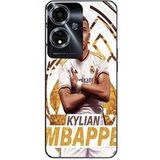 Maniacase Hoesje Oppo A59 5G Kylian Mbappe Real Madrid wallpaper viering