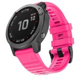 By Qubix - Siliconen bandje - Roze - 26mm Quickfit - Geschikt voor Garmin Fenix 8 / 8 Pro