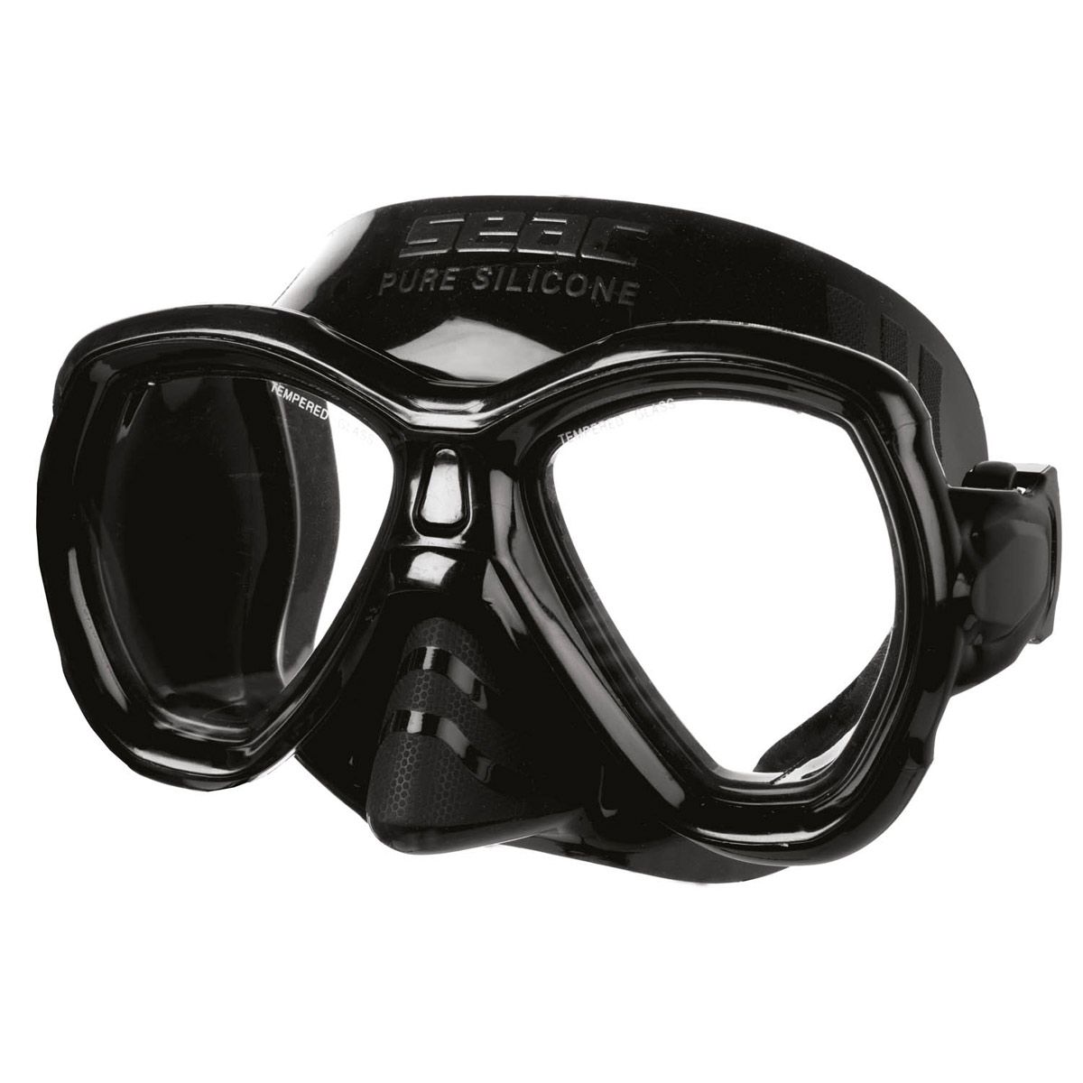 Seac Elba - Duikbril - Zwart - 8002908384277