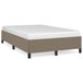 VidaXL Cadre de lit Taupe 120x200 cm Tissu