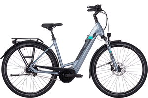 Pegasus Premio Evo 5F Dames E-bike - 2022 - Dark Chrome Silver - 50 cm