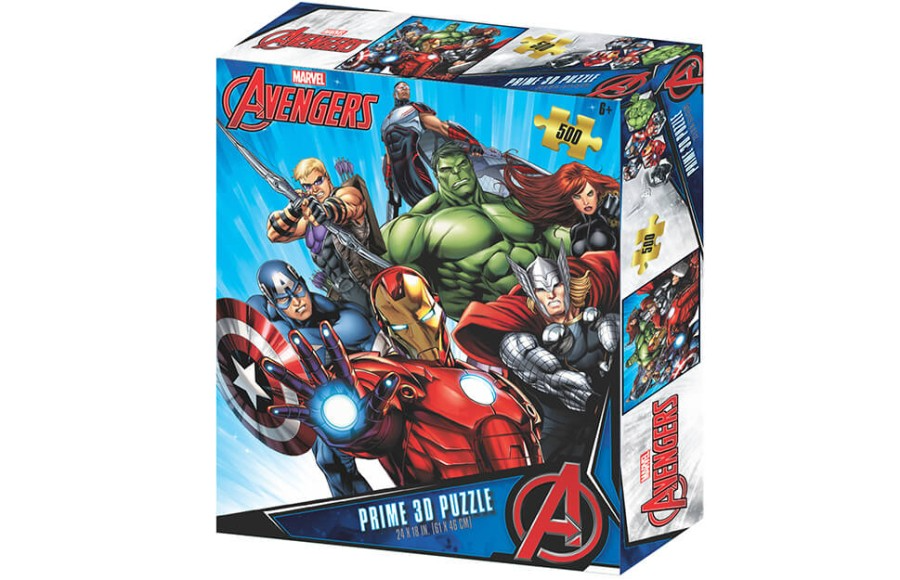 Prime3D 3D Image Puzzel - Avengers (500 stukjes)