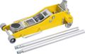Cric bas profil 3 tonnes, usage intensif, double piston, pompe rapide