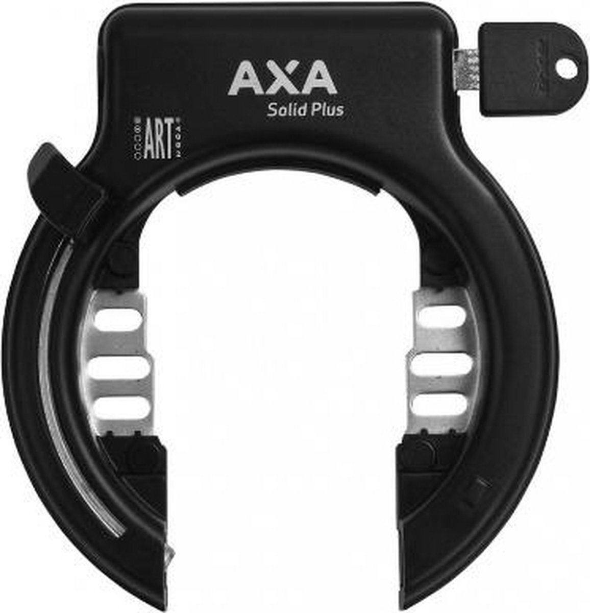 Axa ringslot Solid Plus spatb.bev. ART** zwart