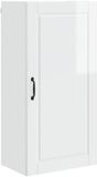 vidaXL Wandkast PORTO, hoogglans wit, 50 x 31 x 100 cm, houtvezel