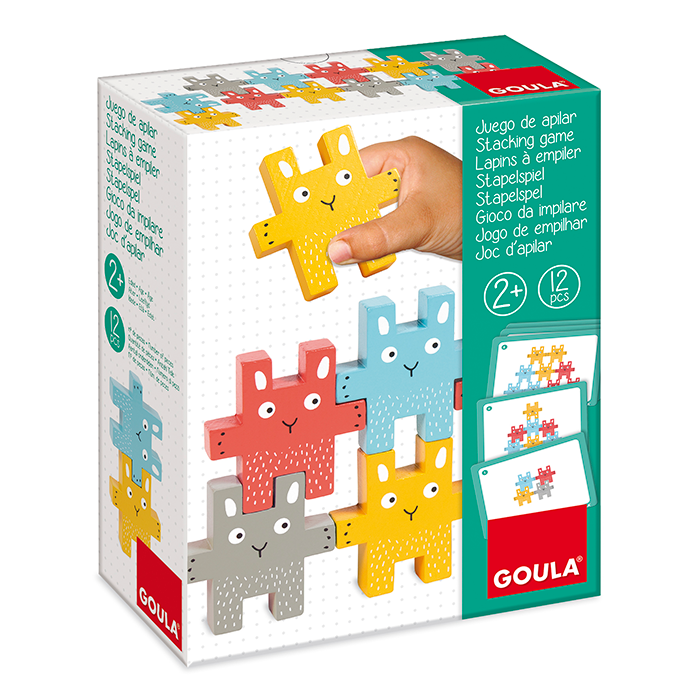 Goula Juego Apilable Conejito - Educatief speelgoed - Multi