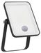 Ledvance Essentials LED Floodlight, 10W, 900lm, 4000K, IP65, Black, with Motion and Twilight Sensor