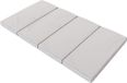 Tapis de gymnastique pliable Tapis de fitness Tapis de jeu 4 pièces 200x100x10cm | Gris