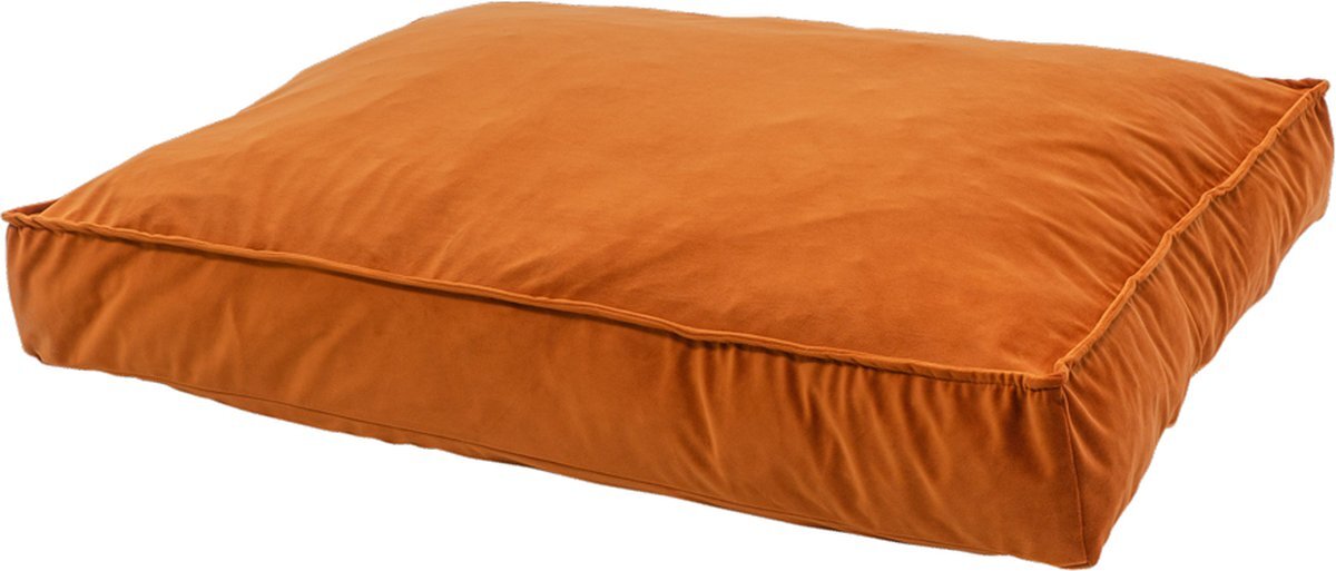 Madison Velours Lounge Cushion Oranje L | 1 st oranje