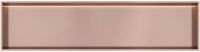 Hotbath Inbouwnis - 30 x 120 x 10 cm - met LED-verlichting - Geborsteld Koper PVD