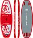 Brunelli SUP POLO BOARD, opblaasbaar, allround team board, Rouge. (iSUP, stand-up paddleboard)