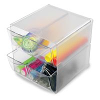 Deflecto Classic Cube Organizer with 4 Drawers