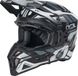 Oneal EX-SRS DUST Motorcross helm - Zwart/grijs - L