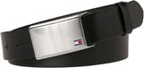 Tommy Hilfiger Plaque Adjustable 35 Mm Riem Zwart 110 cm Man