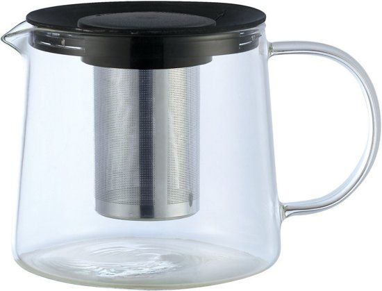 KINGHOFF 4844 - Theekan - brouwer - zelf kruidenthee maken - 1 liter