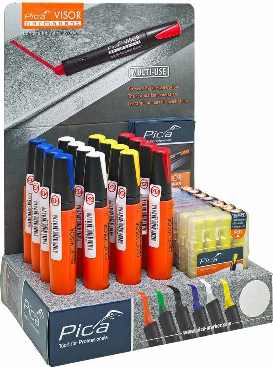Pica VISOR 990/1 Industriële Multi-Use Marker Multikleur Display