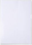 Exacompta Pak van 50 L mappen - gladde PVC Premium 18/100ste - A4 - Transparant - 5950E