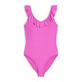 O'Neill badpak Tropics met ruches roze