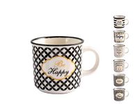 Pengo 8236260 koffiemok Black Gold, New Bone China, Cc110, keramiek